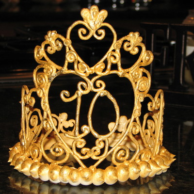 Golden Birthday Tiara