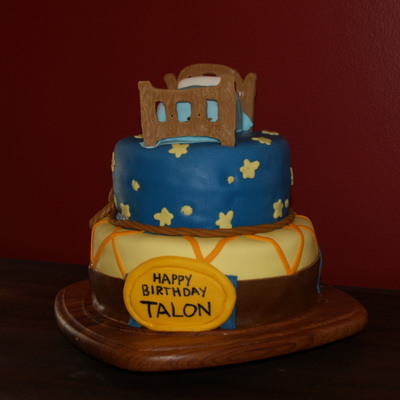 Toy Story Inspired Birthday Cake