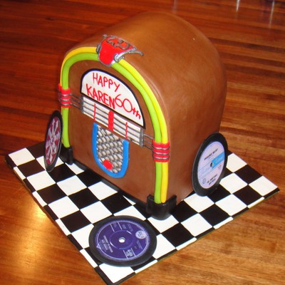 Jukebox Cake