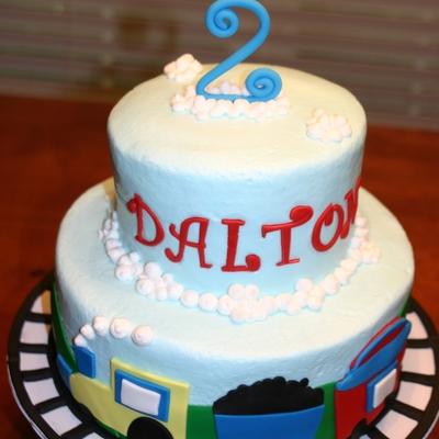 Choo Choo Birthday Cake