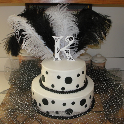 Black And White Poka Dots