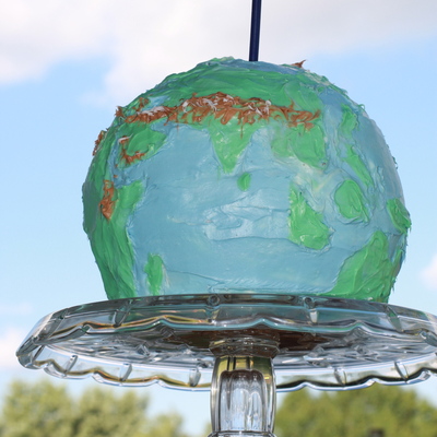 Globe Birthday Cake