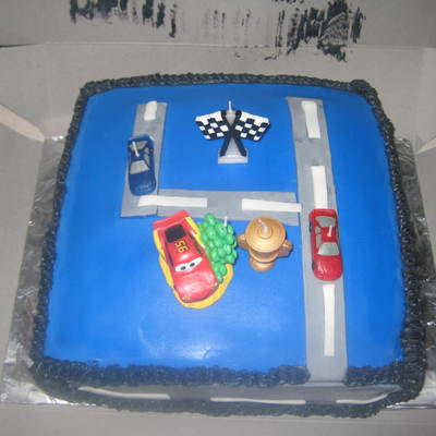 Race Track Cake