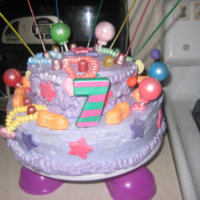 Candy Theme Cake