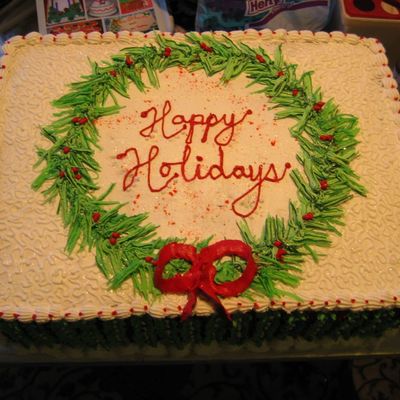 Wreath Cake