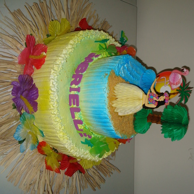 Luau Cake
