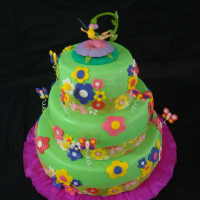 Tinkerbell Cake