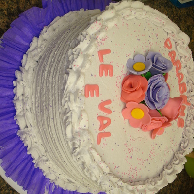 Chantilly Birthday Cake