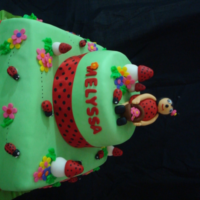 Ladybug Cake