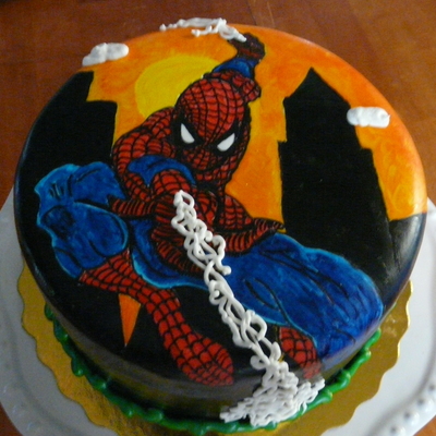 Spiderman Cake