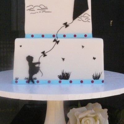 Silhouette Cake