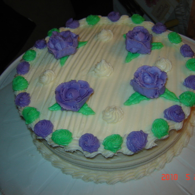 Buttercream Birthday Cake