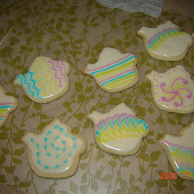 Teacup Cookies For A Tea Party