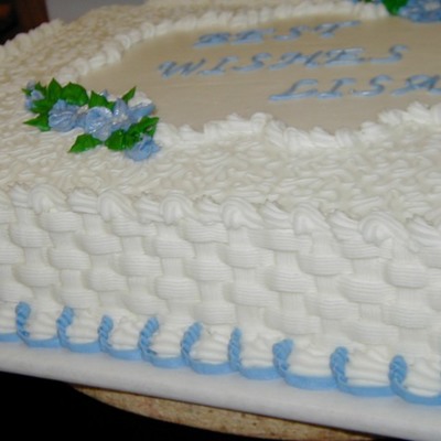 Lisa's Shower Cake