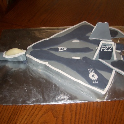 F22 Birthday Cake
