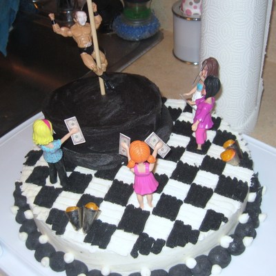 Pole Dancing Cake