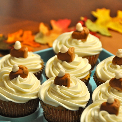 Pumpkin Pie Cupcakes