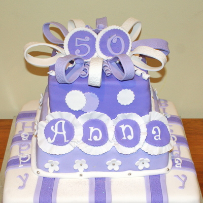 Purple Inspired 50Th Birthday