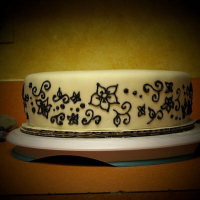 Black And White Floral Pattern