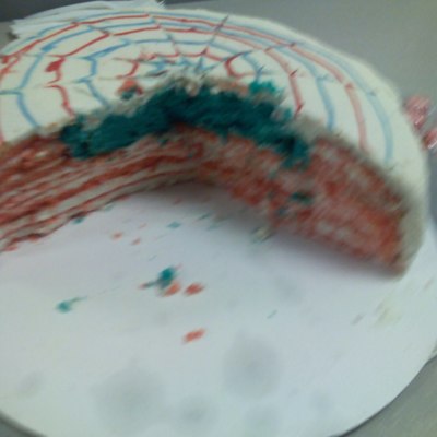 Flag Cake