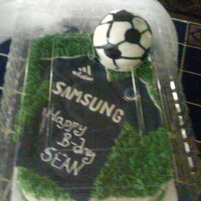Football Birthday Cake