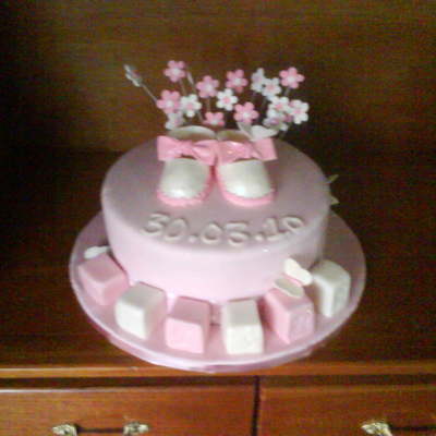 First Christening Cake