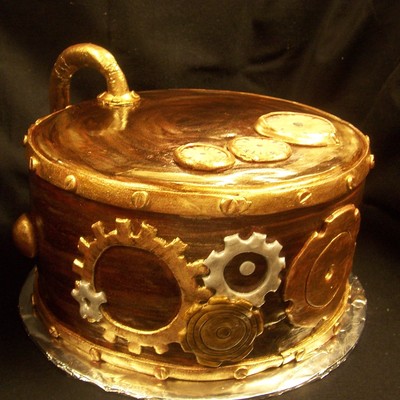 Steampunk Groom's Cake