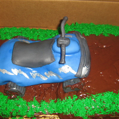 4 Wheeler Cake