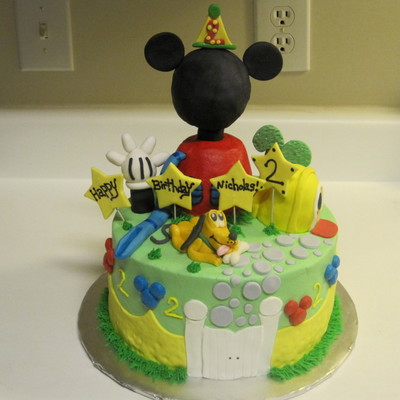 Mickey Mouse Clubhouse Cake