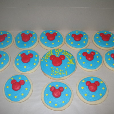 Mickey Mouse Cookies