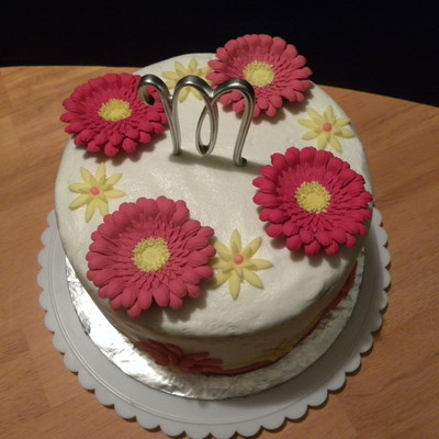 Flower Birthday Cake