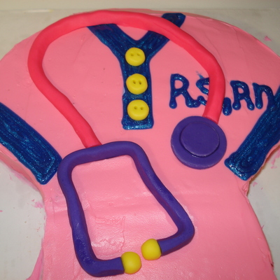 Nurse Graduation Cake