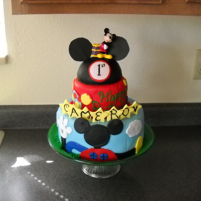 Mickey Mouse Clubhouse (My 7Th Cake)