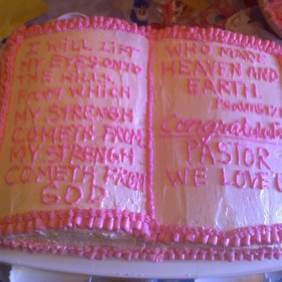 My 1St Bible Cake