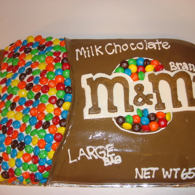 M&m Cake