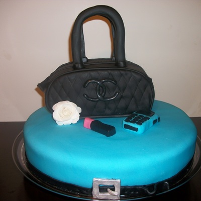 My Second Purse Cake.