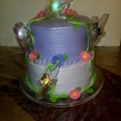 Tinkerbell And Friends Cake