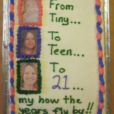21St Birthday Cake