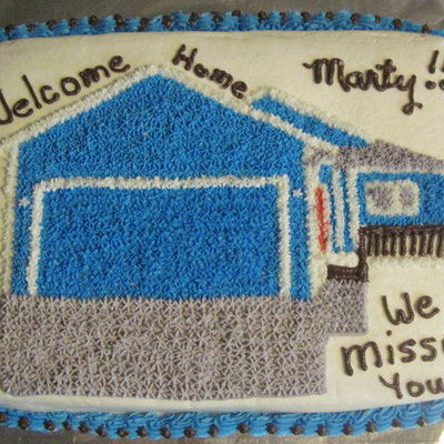 Welcome Home Cake