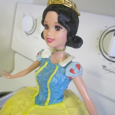 Snow White Doll Cake