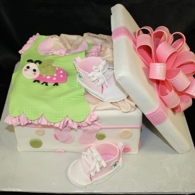 Girl Baby Shower Cake
