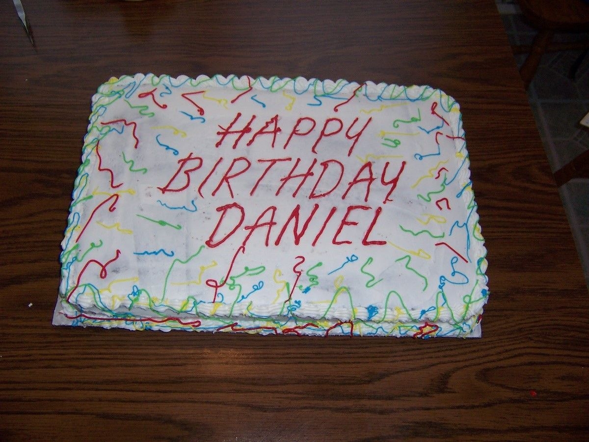 Birthday Cake For My Cousin