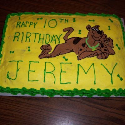 Jeremy's Birthday Cake