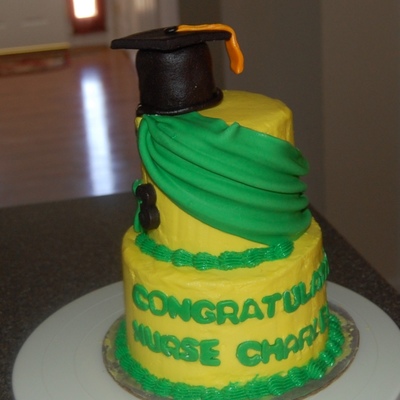 Yellow And Green Graduation
