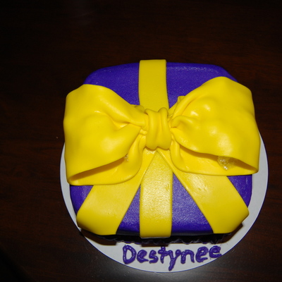 Gift Box Cake