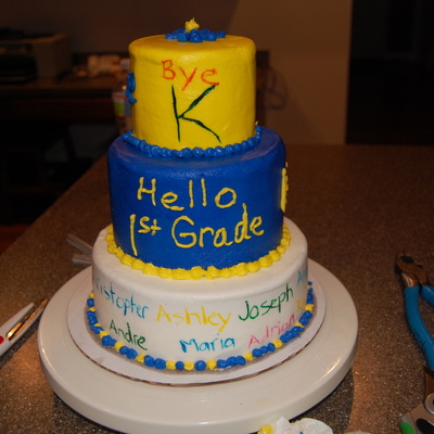 End Of The School Year Cake