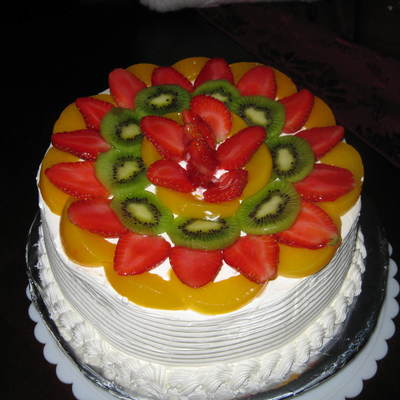 Fresh Fruit Cake