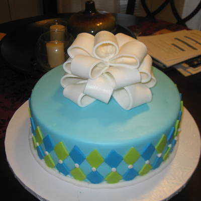 Geometric Designs Cake