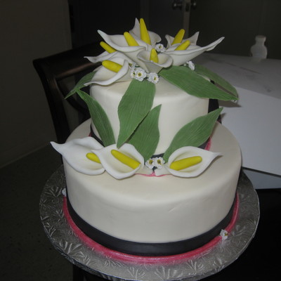 Calla Lily Cake