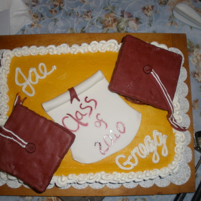 Jamey And Greggy's Grad Cakes